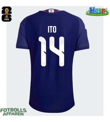 Japan Junya Ito #14 Hemmatröja VM 2026 Kortärmad